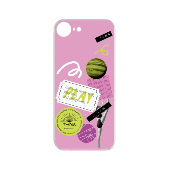 Premium Panel［ Playful sticker - Dusty Pink ］