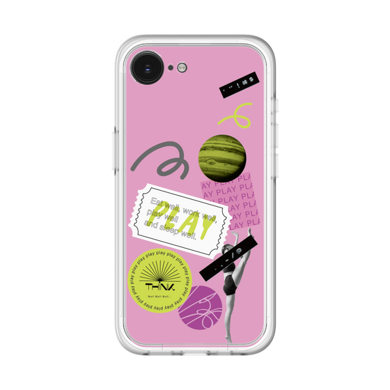 Premium Panel［ Playful sticker - Dusty Pink ］