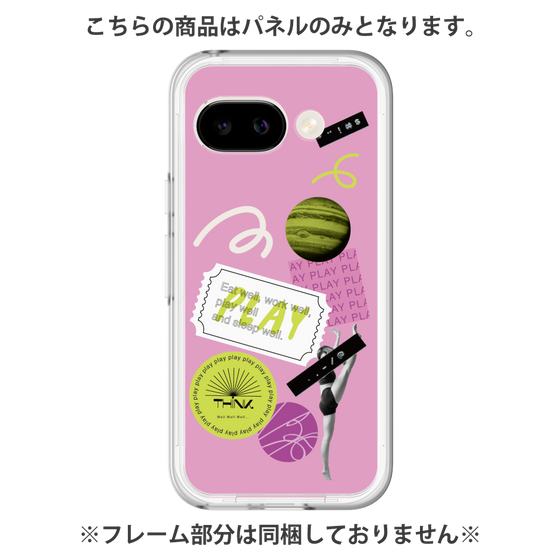 Premium Panel［ Playful sticker - Dusty Pink ］