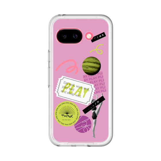 Premium Panel［ Playful sticker - Dusty Pink ］