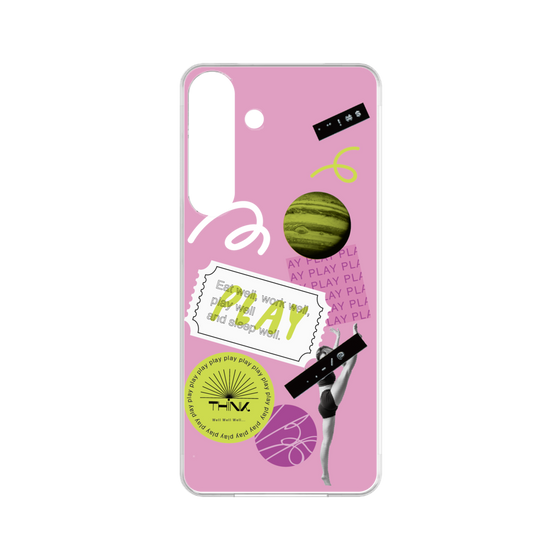 Premium Panel［ Playful sticker - Dusty Pink ］
