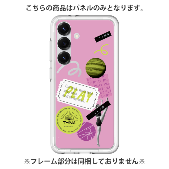 Premium Panel［ Playful sticker - Dusty Pink ］
