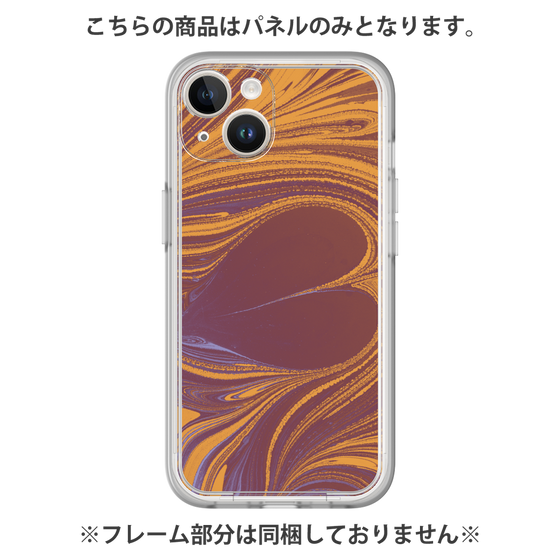 Premium Panel［ y2k(Year2000) - Heart - High contrast Orange ］