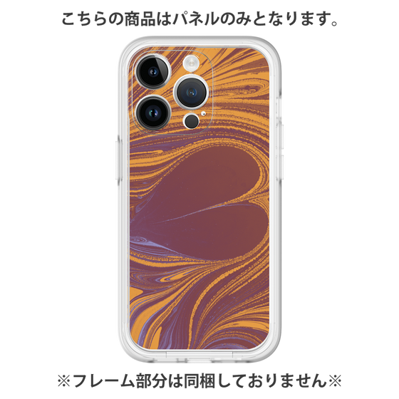 Premium Panel［ y2k(Year2000) - Heart - High contrast Orange ］