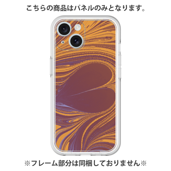 Premium Panel［ y2k(Year2000) - Heart - High contrast Orange ］