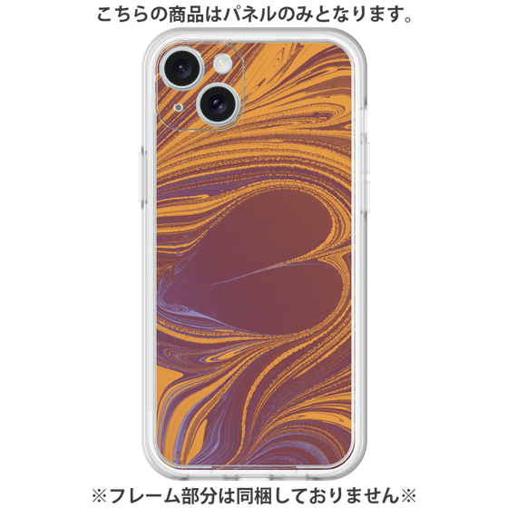 Premium Panel［ y2k(Year2000) - Heart - High contrast Orange ］