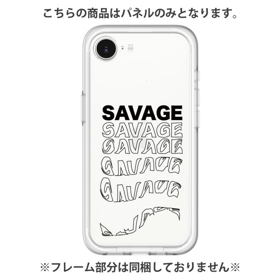 Premium Panel［ SAVAGE Black ］