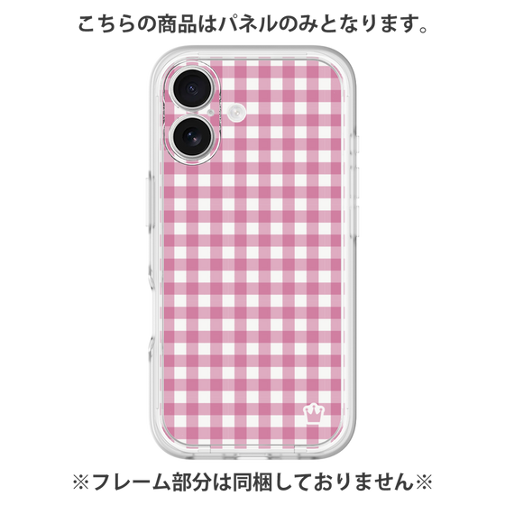 Premium Panel［ Checkered Pink ］