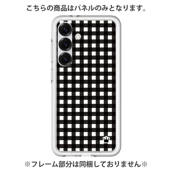 Premium Panel［ Checkered Black ］
