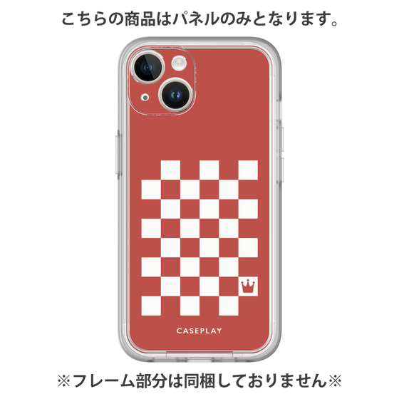 Premium Panel［ Racing Checkered Flag Red ］