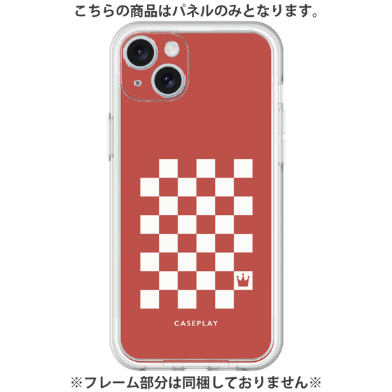 Premium Panel［ Racing Checkered Flag Red ］