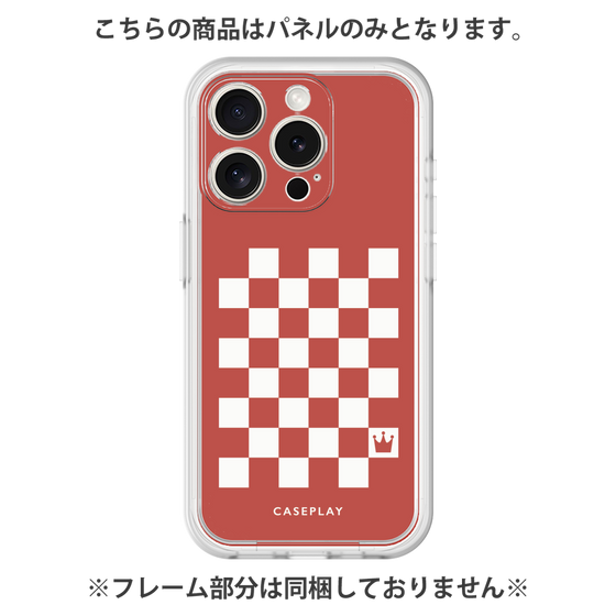 Premium Panel［ Racing Checkered Flag Red ］