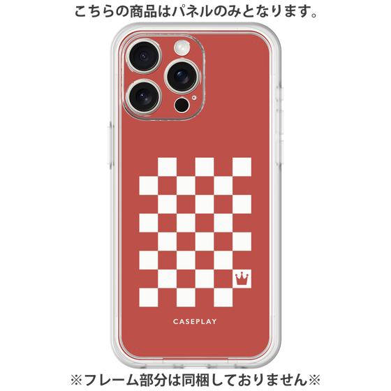 Premium Panel［ Racing Checkered Flag Red ］