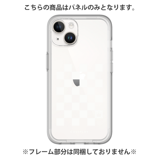 Premium Panel［ Racing Checkered Flag White ］