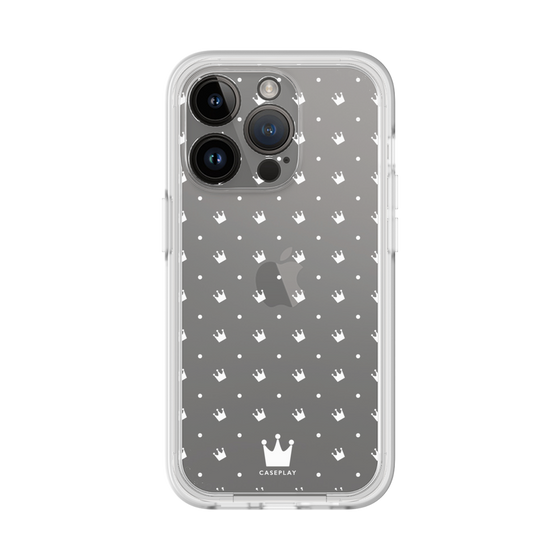Premium Panel［ CASEPLAY Crown Dots White ］