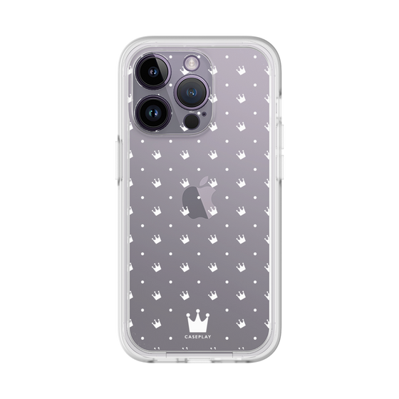 Premium Panel［ CASEPLAY Crown Dots White ］