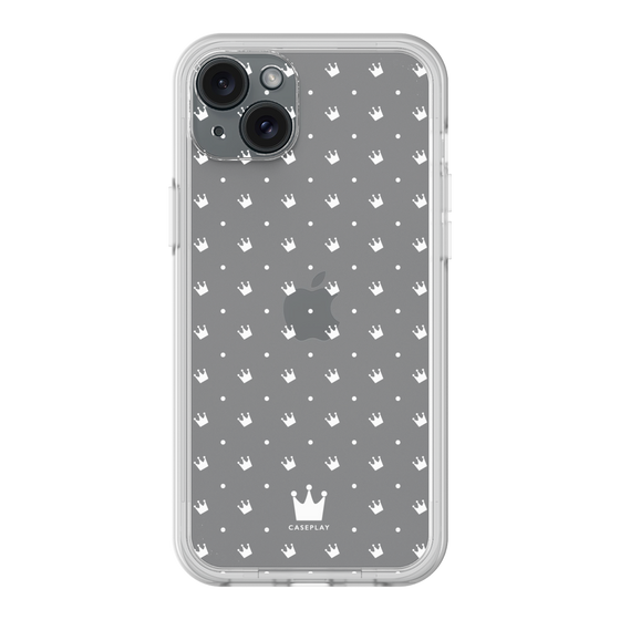 Premium Panel［ CASEPLAY Crown Dots White ］