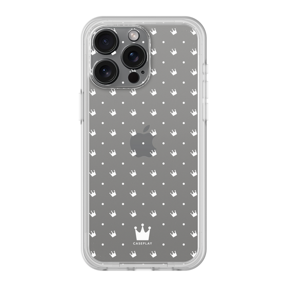 Premium Panel［ CASEPLAY Crown Dots White ］