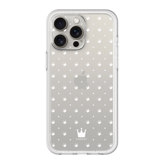 Premium Panel［ CASEPLAY Crown Dots White ］