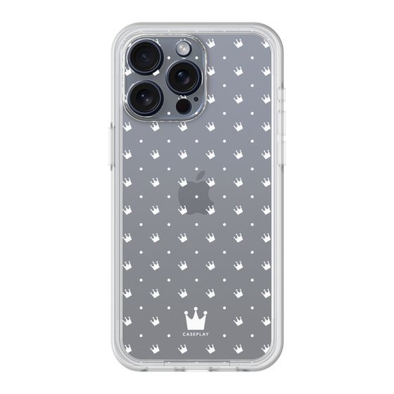 Premium Panel［ CASEPLAY Crown Dots White ］