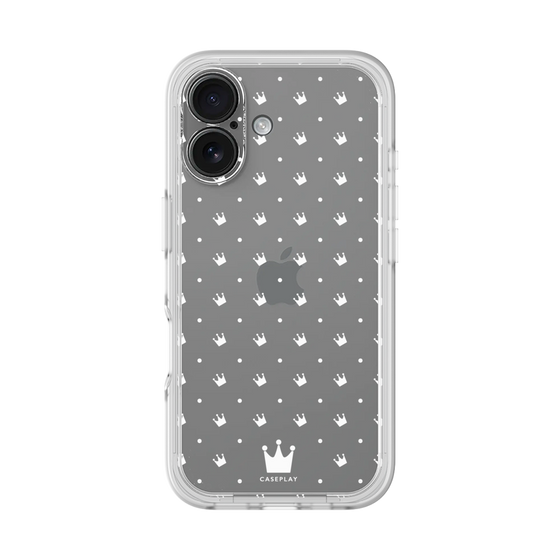 Premium Panel［ CASEPLAY Crown Dots White ］