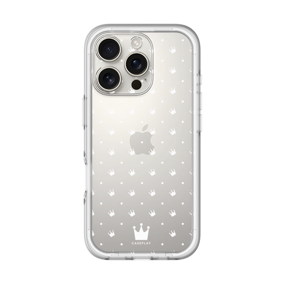 Premium Panel［ CASEPLAY Crown Dots White ］