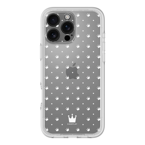 Premium Panel［ CASEPLAY Crown Dots White ］
