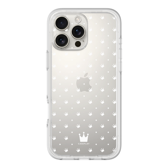 Premium Panel［ CASEPLAY Crown Dots White ］