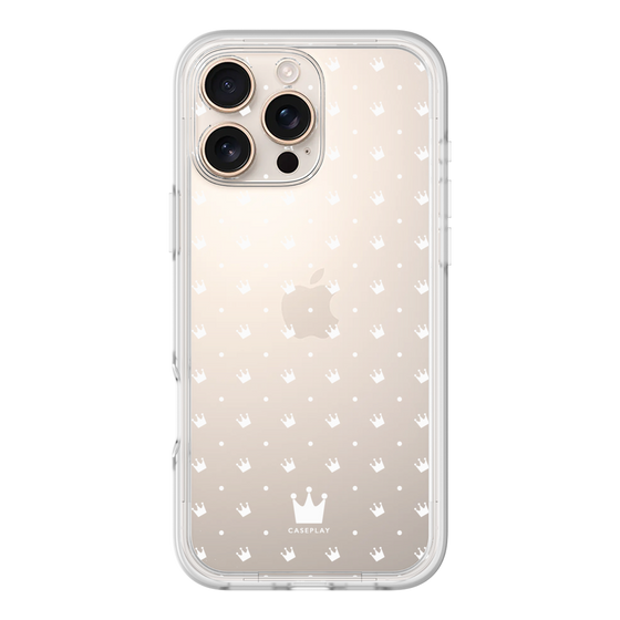Premium Panel［ CASEPLAY Crown Dots White ］