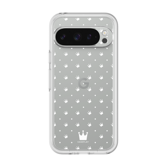 Premium Panel［ CASEPLAY Crown Dots White ］