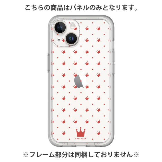 Premium Panel［ CASEPLAY Crown Dots Red ］