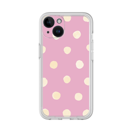 Premium Panel［ Watercolor Dots Retro Color - Pink ］