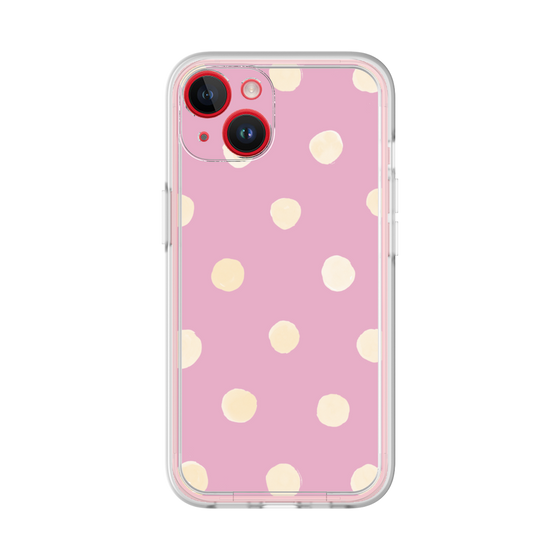 Premium Panel［ Watercolor Dots Retro Color - Pink ］