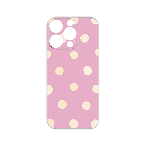 Premium Panel［ Watercolor Dots Retro Color - Pink ］