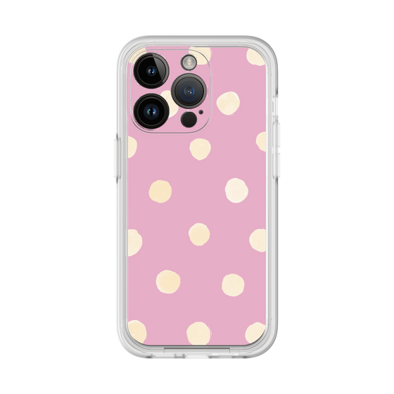 Premium Panel［ Watercolor Dots Retro Color - Pink ］
