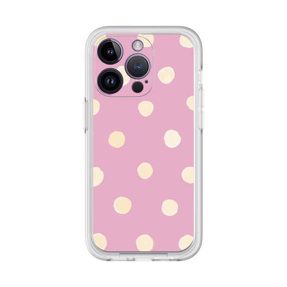 Premium Panel［ Watercolor Dots Retro Color - Pink ］