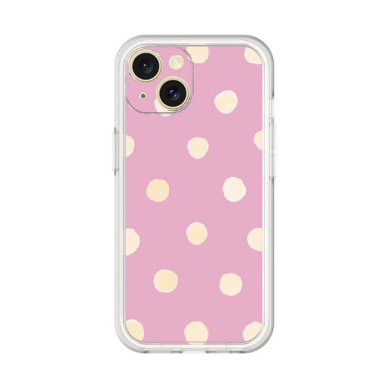 Premium Panel［ Watercolor Dots Retro Color - Pink ］