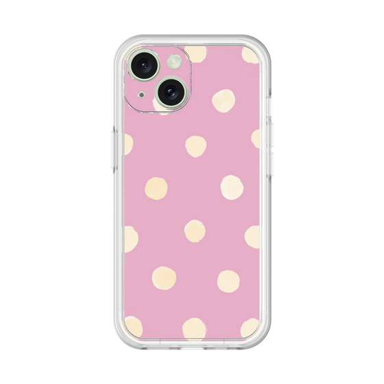 Premium Panel［ Watercolor Dots Retro Color - Pink ］
