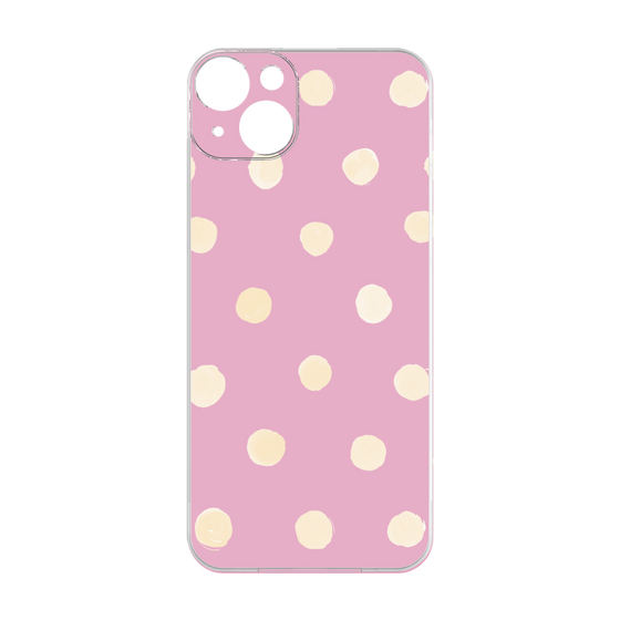 Premium Panel［ Watercolor Dots Retro Color - Pink ］