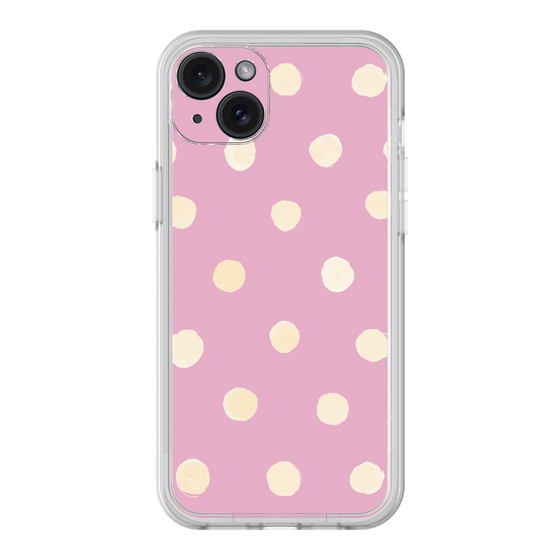 Premium Panel［ Watercolor Dots Retro Color - Pink ］