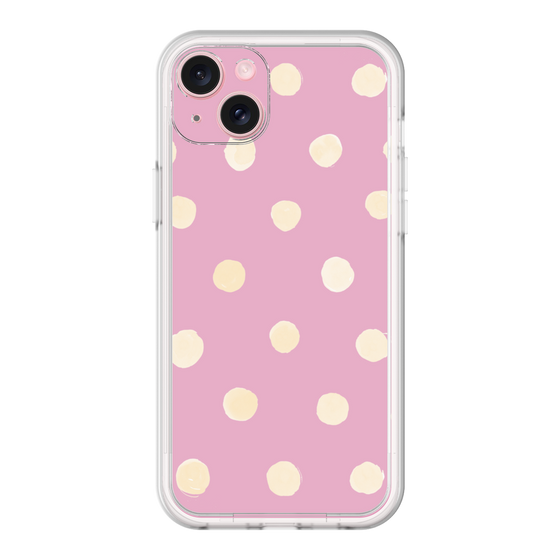 Premium Panel［ Watercolor Dots Retro Color - Pink ］