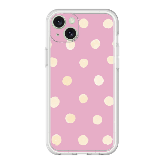 Premium Panel［ Watercolor Dots Retro Color - Pink ］