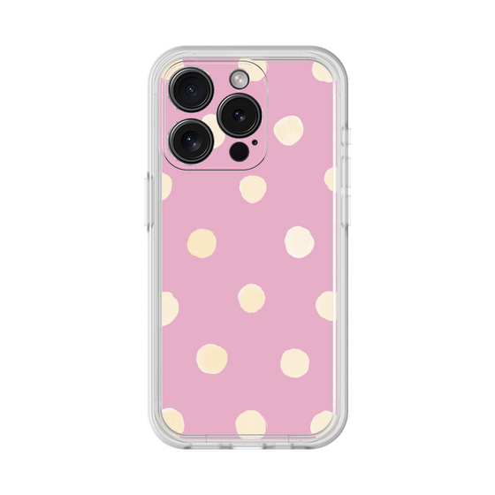 Premium Panel［ Watercolor Dots Retro Color - Pink ］