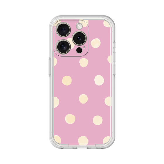 Premium Panel［ Watercolor Dots Retro Color - Pink ］