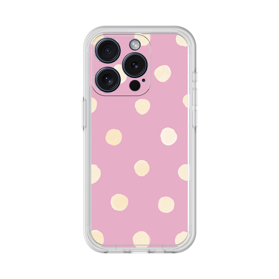 Premium Panel［ Watercolor Dots Retro Color - Pink ］