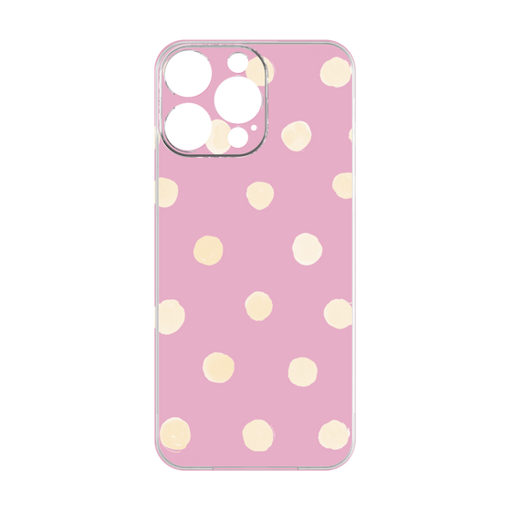 Premium Panel［ Watercolor Dots Retro Color - Pink ］