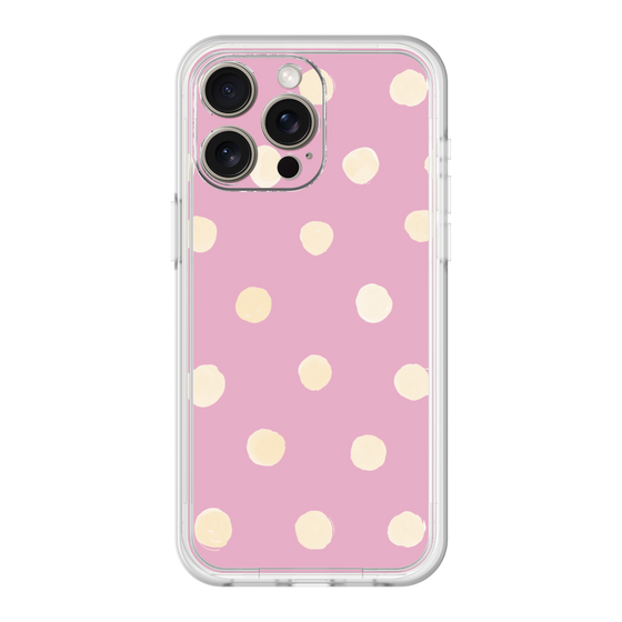 Premium Panel［ Watercolor Dots Retro Color - Pink ］