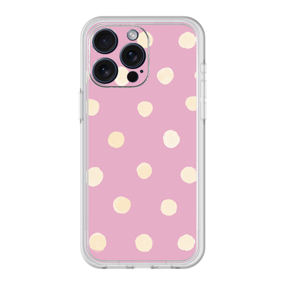 Premium Panel［ Watercolor Dots Retro Color - Pink ］