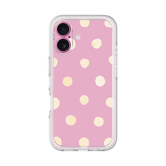 Premium Panel［ Watercolor Dots Retro Color - Pink ］