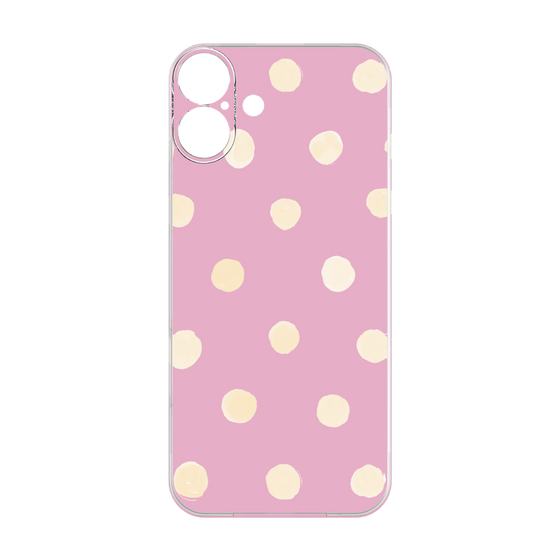 Premium Panel［ Watercolor Dots Retro Color - Pink ］